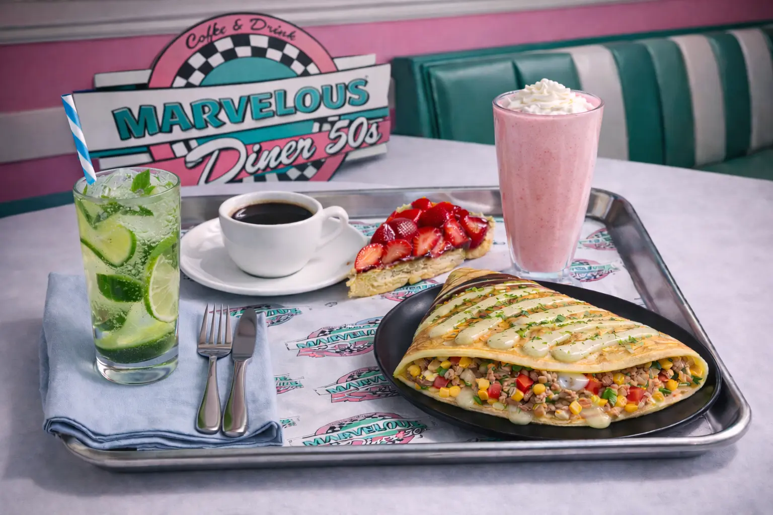 Le Marvelous Diner 50's Ouled Moussa
